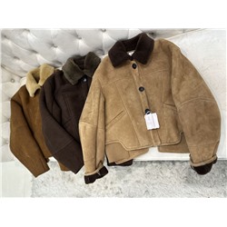 Куртка натуральная замша овчина люкс