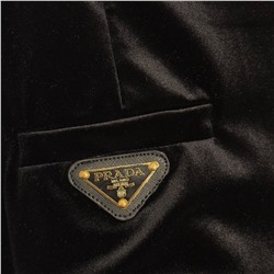 Женский бархатный спортивный костюм  PRAD*A