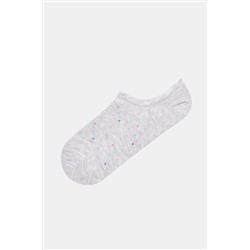 Penti 3 Çift Pamuklu Mini Puantiye Desenli Sneaker Çorap