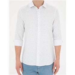 Limon Slim Fit Uzun Kollu Gömlek