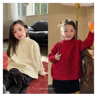 Свитер для девочек. Тренд 2026