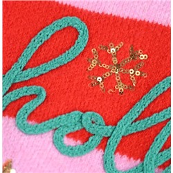 Контрастный полосатый свитер