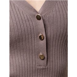 Джемпер тонкой вязки из вискозы с нейлоном