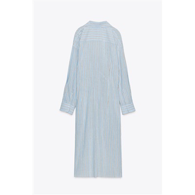 ZW COLLECTION STRIPED WRAP DRESS