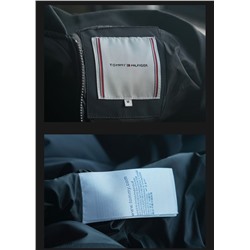 Мужская пуховая  куртка бомбер, оригинал-остаток фабричной партии   Tomm*y Hilfige*r