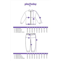 Костюм (Толстовка+Брюки) PLAYTODAY, 1131446