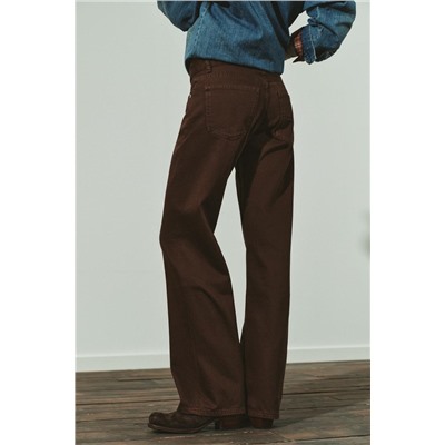 TRF WIDE-LEG LOW-RISE JEANS