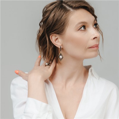 Серьги серебро 52842Y1B