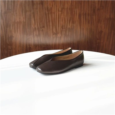 Женские кожаные туфли на плоской подошве, экспорт в Россию   Kar*i