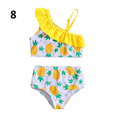 Купальник для девочек. 10 разных моделей (80-130)