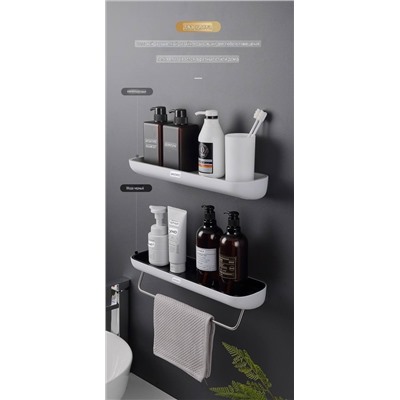 Классная полка в ванную с креплением без сверления  ECOC*O