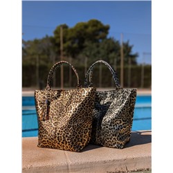 PELLE - Shopper napa print