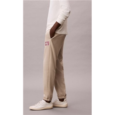 Fleece Monogram Graphic Joggers