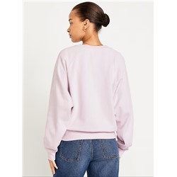SoComfy Crew-Neck Graphic Sweatshirt