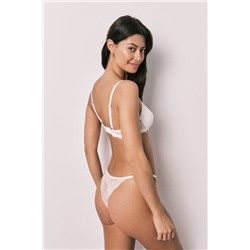 Pack 2 tangas tira algodón azul y amarilla