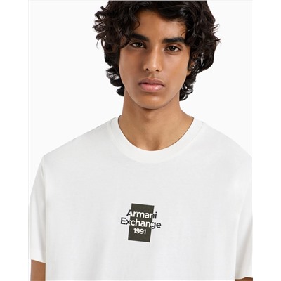 REGULAR FIT COTTON T-SHIRT WITH LOGO