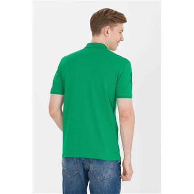 Erkek Yeşil Basic Polo Yaka Tişört
