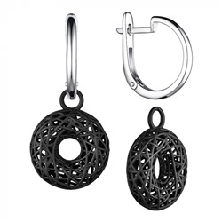 Серьги серебро 52954SG