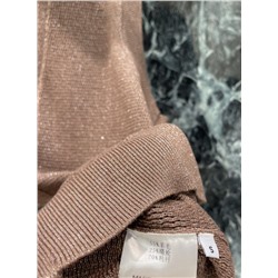 Новинка Женский вязанный жилет с элегантным блеском