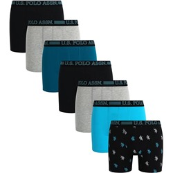 U.S. Polo Assn. Men's Underwear - Casual Stretch Boxer Briefs (7 Pack)