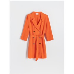 Kleid Im Blazerschnitt
