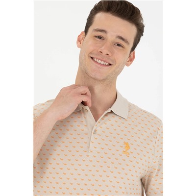 Erkek Taş Polo Yaka Tişört