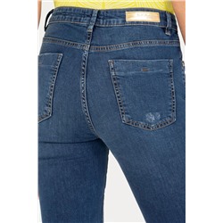 Kadın Mavi Jean Pantolon