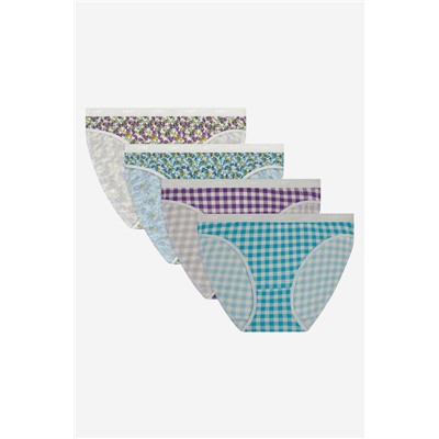 Pack 4 bragas estampadas