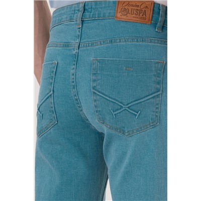 Erkek Yeşil Jean Pantolon