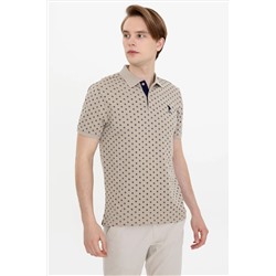 Erkek Haki Polo Yaka Tişört