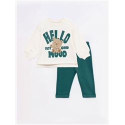 КОМПЛЕКТ ИЗ ФЛИСОВОЙ ТОЛСТОВКИ И БРЮК