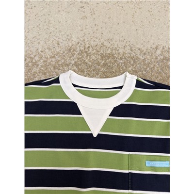 Футболка в полоску, модель унисекс 2 цвета  ПРАД*А