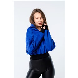 Свитшот 4 оверсайз короткий