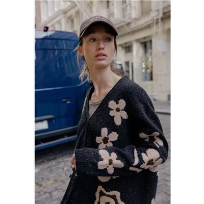 Вязаный женский кардиган   ЗАР*А