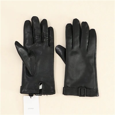 Женские кожаные перчатки с утеплением  Mang*o