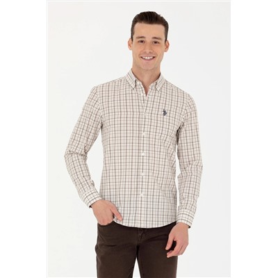 Erkek Ekoseli Kum Gömlek
