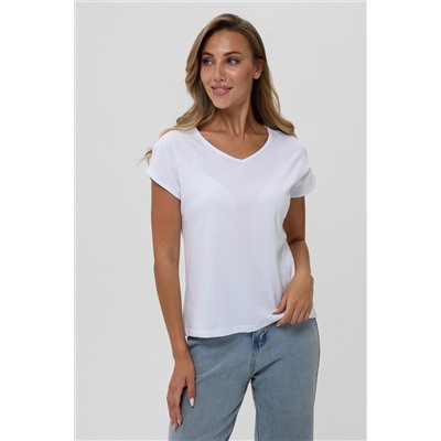 7158/1 однотон футболка женская