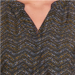 Damen Bluse mit Allover-Print