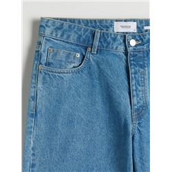 Jeans im Baggy-Fit mit weitem Bein