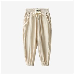 Тонкие брюки для детей ростом от 100 до 160см, идеальные на лето!