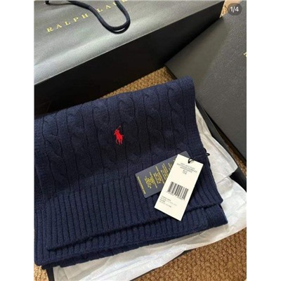 Вязаный шарф  Pol*o Ralp*h Laure*n 💙