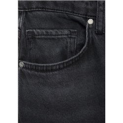 Jeans wide leg tiro alto