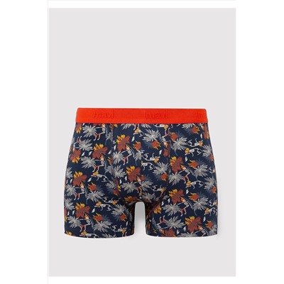 Mavi 3lü Baskılı Boxer 0911409-85585
