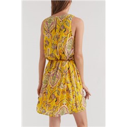 Vestido fluido estampado