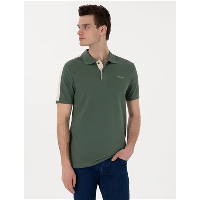 Haki Slim Fit Tişört
