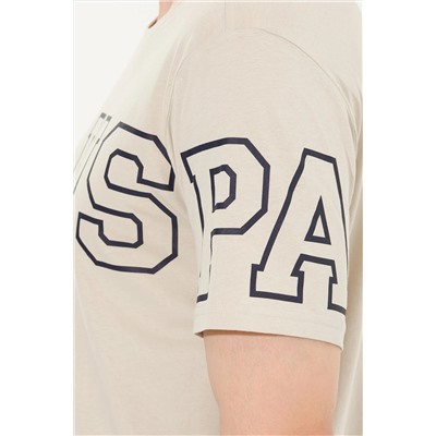 Erkek Taş Bisiklet Yaka Tişört