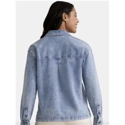 Женская джинсовая рубашка