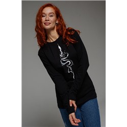 8516 Футболка с длинным рукавом женская