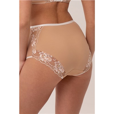 PATRICIA BEIGE Трусы высокие SUBTILLE