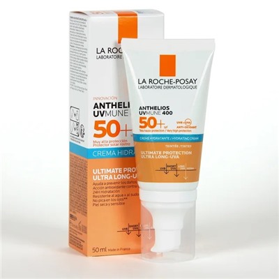 Увлажняющий крем La*** Roche Posay Anthelios UVMUNE 400, цветной SPF 50+ 50 мл